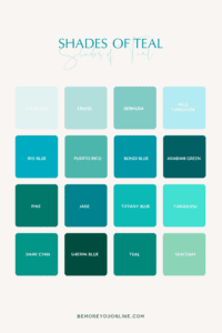 176 Colour Names & Shades | Ultimate Brand Colour Bible - Be More You ...