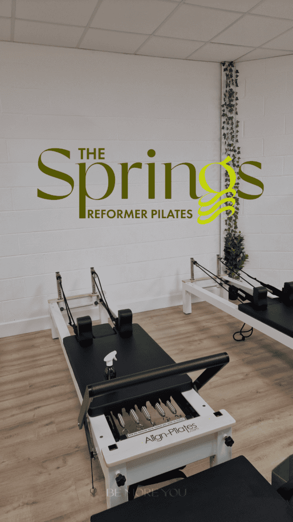 The Springs Pilates Studio brand design and interior