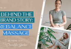 Behind the brand story rebalance massage _ be more you